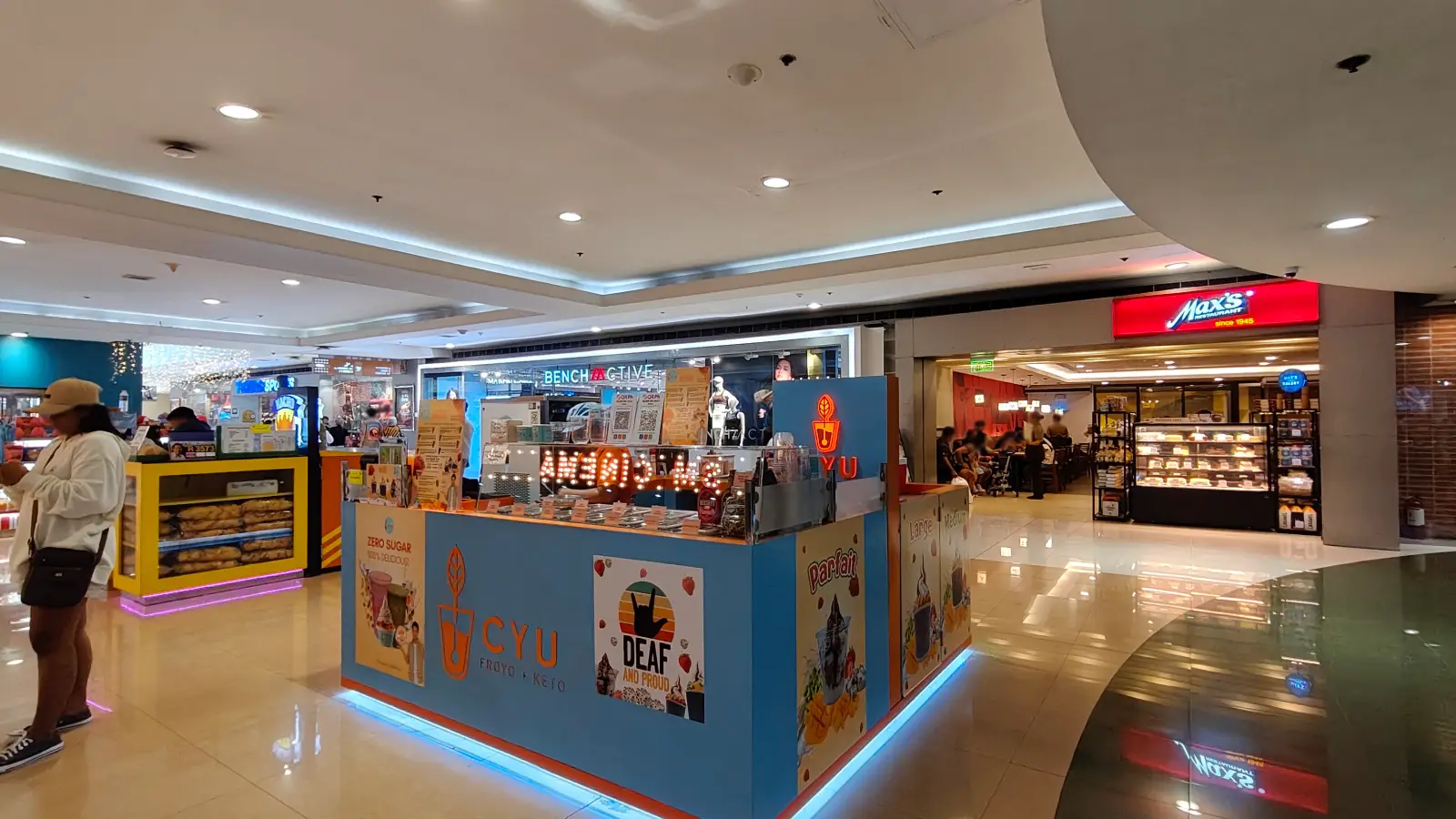 CYU FROYO + KETO in SM Megamall